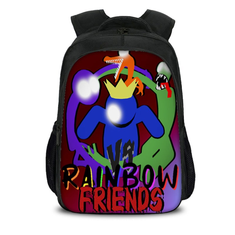 Rainbow Friends Backpack Kids Youth Student High Capacity Waterproof School Bag Birthday Gifts - Image 9