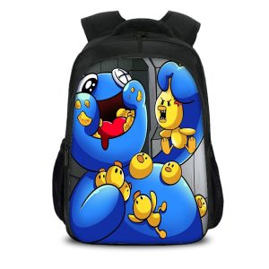 Rainbow Friends Backpack Kids Youth Student High Capacity Waterproof School Bag Birthday Gifts