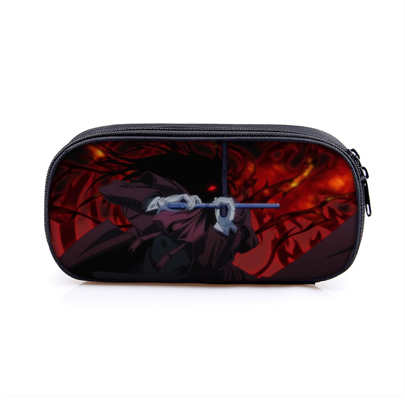 Hellsing Large Pencil Case Purse Storage Bags Multifunction Cosmetic Bag - Image 24