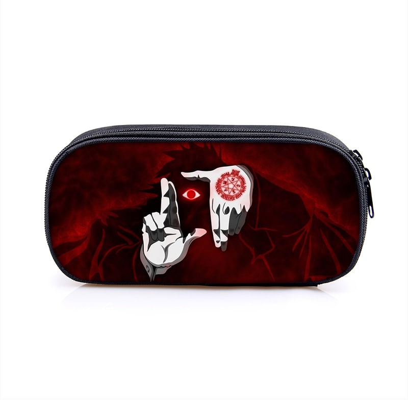 Hellsing Large Pencil Case Purse Storage Bags Multifunction Cosmetic Bag - Image 25