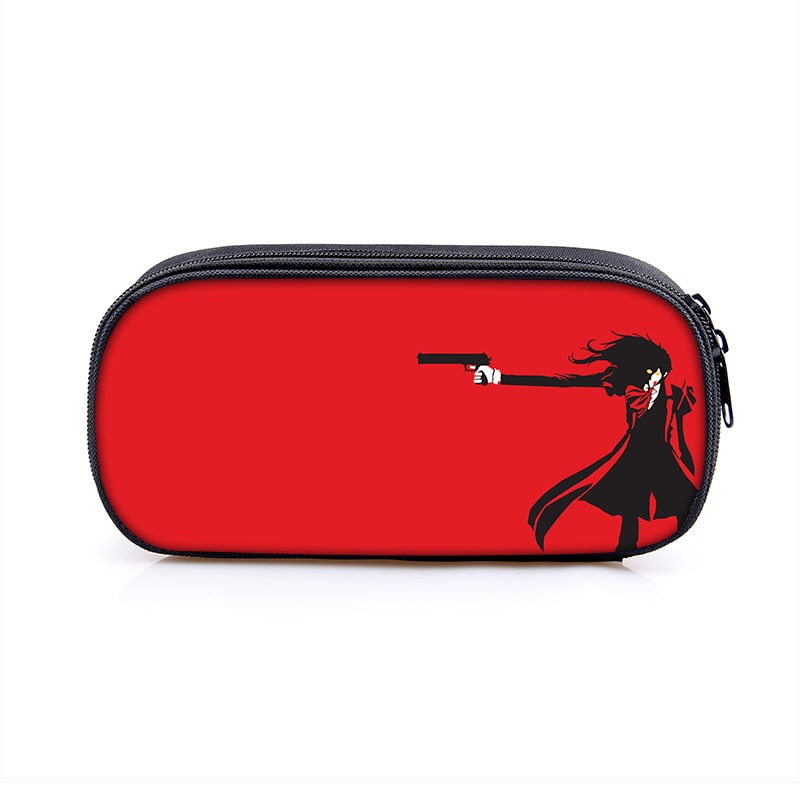 Hellsing Large Pencil Case Purse Storage Bags Multifunction Cosmetic Bag - Image 15