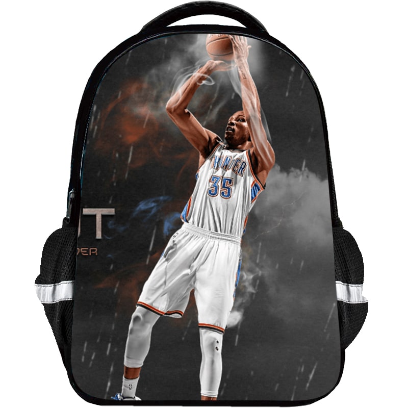 Kevin Durant Backpack Kids Youth Student High Capacity Waterproof School Bag Birthday Gifts - Image 6