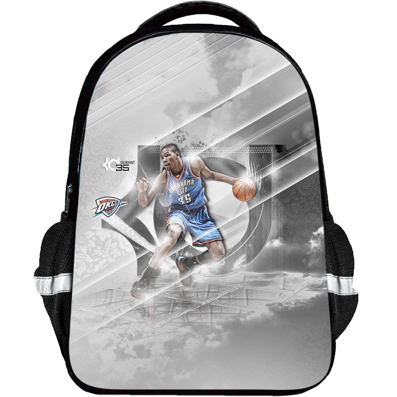 Kevin Durant Backpack Kids Youth Student High Capacity Waterproof School Bag Birthday Gifts - Image 11