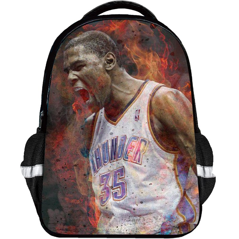 Kevin Durant Backpack Kids Youth Student High Capacity Waterproof School Bag Birthday Gifts - Image 13