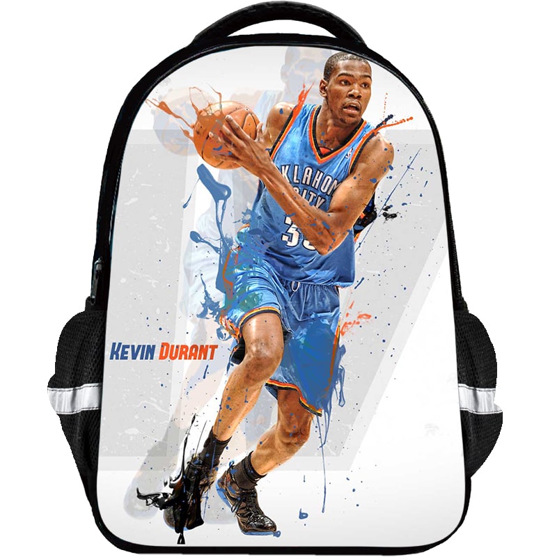 Kevin Durant Backpack Kids Youth Student High Capacity Waterproof School Bag Birthday Gifts - Image 16