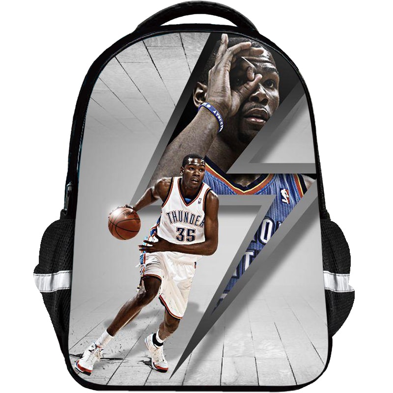 Kevin Durant Backpack Kids Youth Student High Capacity Waterproof School Bag Birthday Gifts - Image 18