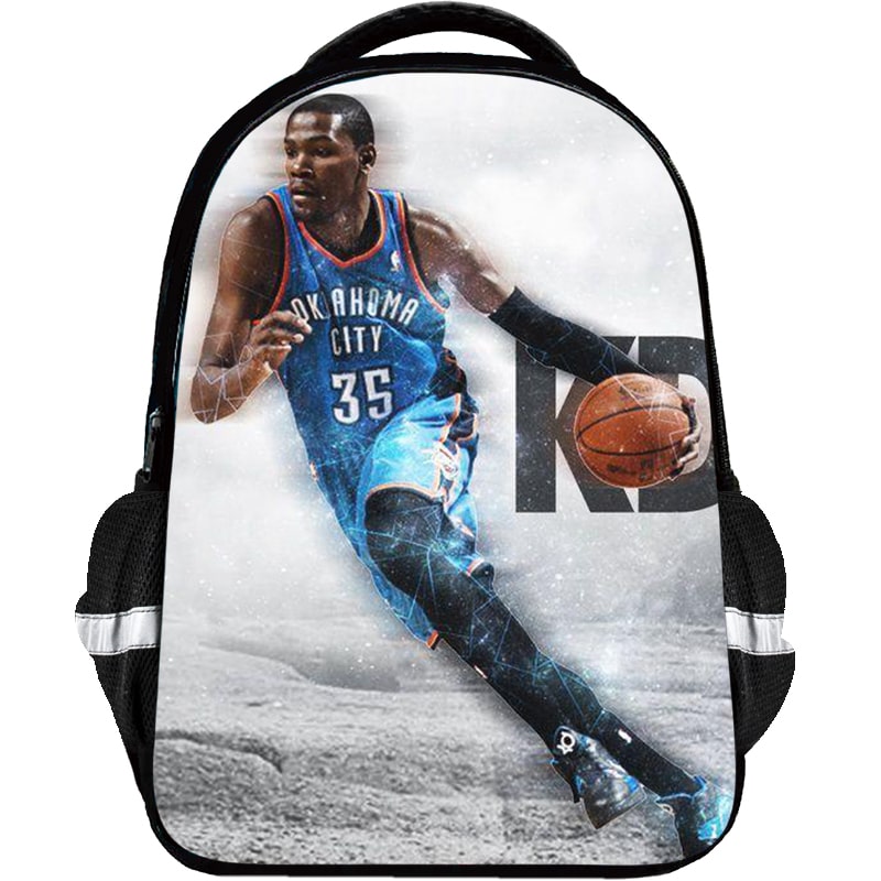 Kevin Durant Backpack Kids Youth Student High Capacity Waterproof School Bag Birthday Gifts - Image 19