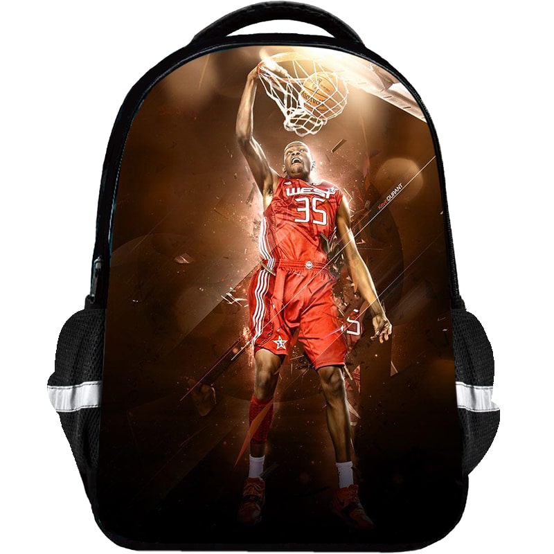 Kevin Durant Backpack Kids Youth Student High Capacity Waterproof School Bag Birthday Gifts - Image 23