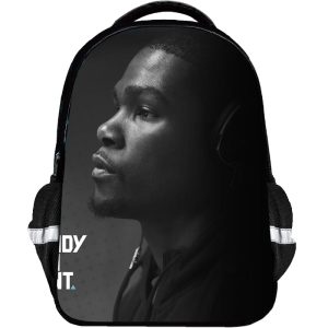 Kevin Durant Backpack Kids Youth Student High Capacity Waterproof School Bag Birthday Gifts