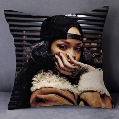 Rihanna Premium Hollow cotton Pillow - Image 2