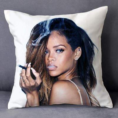 Rihanna Premium Hollow cotton Pillow - Image 3