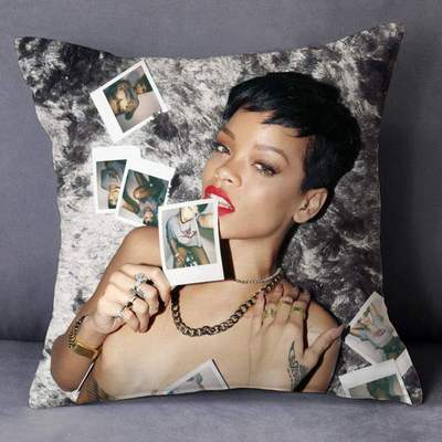 Rihanna Premium Hollow cotton Pillow - Image 4
