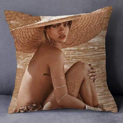 Rihanna Premium Hollow cotton Pillow - Image 5