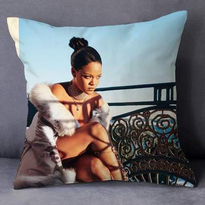 Rihanna Premium Hollow cotton Pillow - Image 12