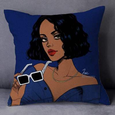 Rihanna Premium Hollow cotton Pillow - Image 15