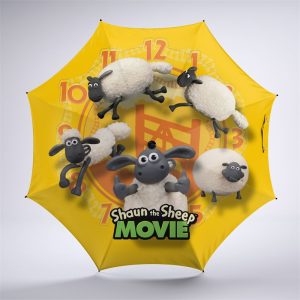 Shaun the Sheep Foldable Umbrella For Sunny Rainy Anti-UV Umbrella