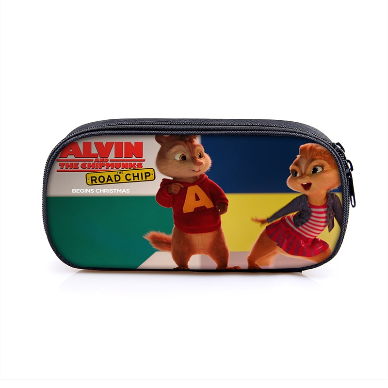Alvin And The Chipmunks Large Pencil Case Purse Storage Bags Multifunction Cosmetic Bag Gift - Image 20