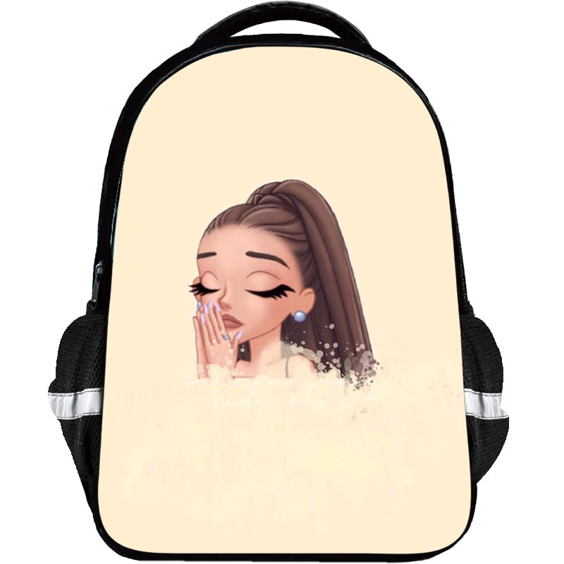 Ariana Grande Backpack Kids Youth Student High Capacity Waterproof School Bag Birthday Gifts - Image 17