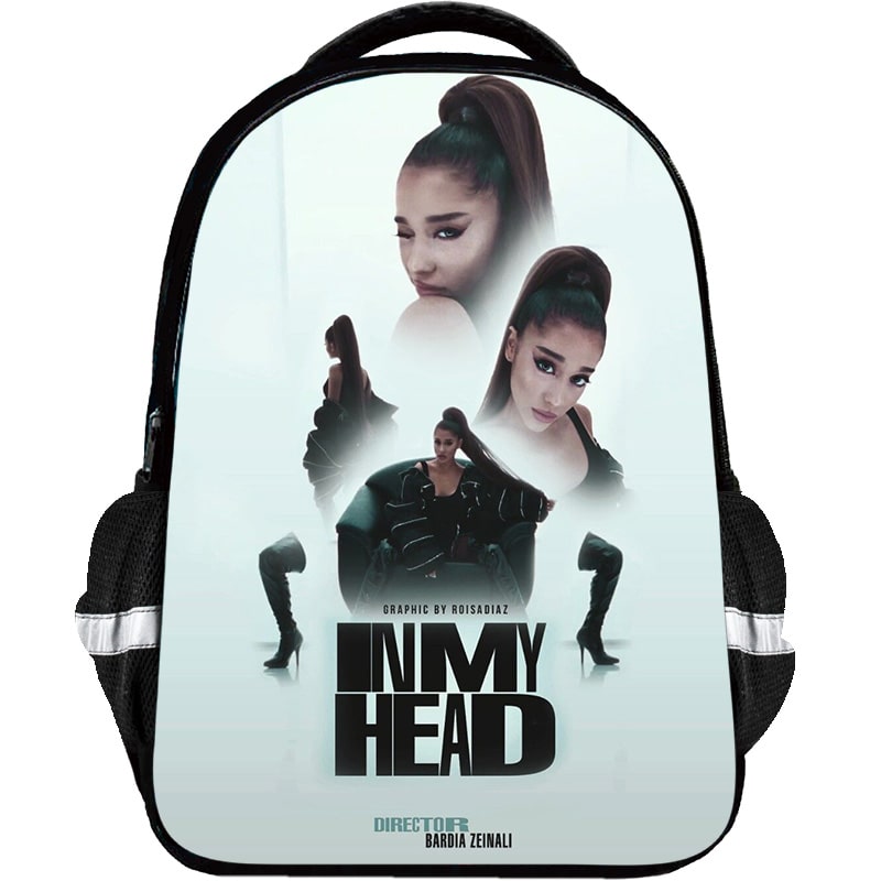 Ariana Grande Backpack Kids Youth Student High Capacity Waterproof School Bag Birthday Gifts - Image 2