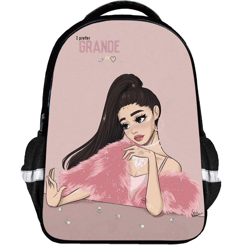 Ariana Grande Backpack Kids Youth Student High Capacity Waterproof School Bag Birthday Gifts - Image 27