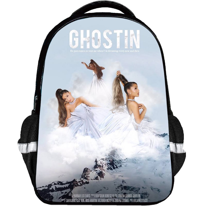 Ariana Grande Backpack Kids Youth Student High Capacity Waterproof School Bag Birthday Gifts - Image 7