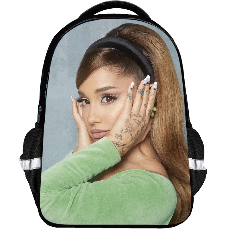 Ariana Grande Backpack Kids Youth Student High Capacity Waterproof School Bag Birthday Gifts - Image 9