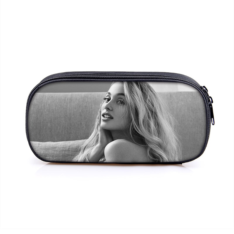 Ariana Grande Large Pencil Case Purse Storage Bags Multifunction Cosmetic Bag - Image 34