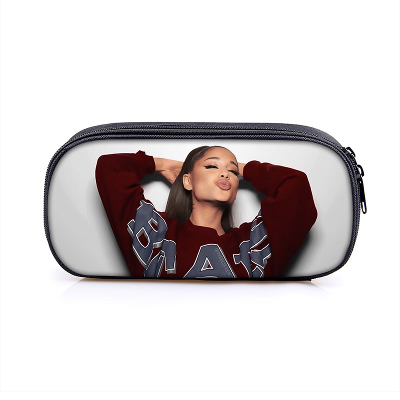 Ariana Grande Large Pencil Case Purse Storage Bags Multifunction Cosmetic Bag - Image 5