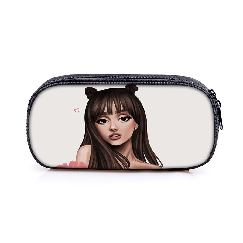 Ariana Grande Large Pencil Case Purse Storage Bags Multifunction Cosmetic Bag - Image 6