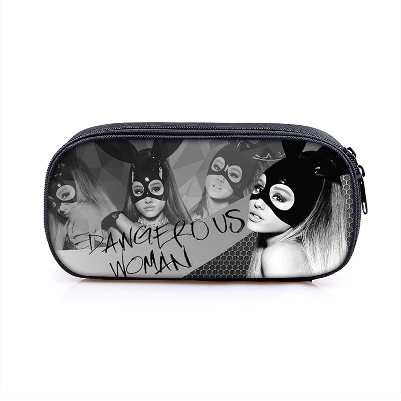 Ariana Grande Large Pencil Case Purse Storage Bags Multifunction Cosmetic Bag - Image 12