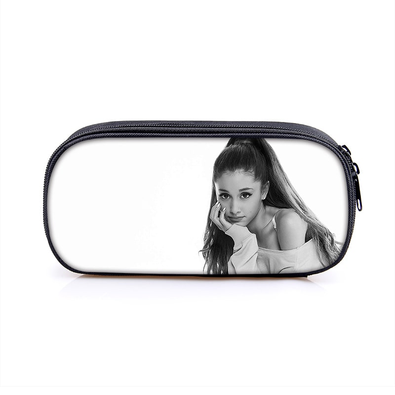 Ariana Grande Large Pencil Case Purse Storage Bags Multifunction Cosmetic Bag - Image 14