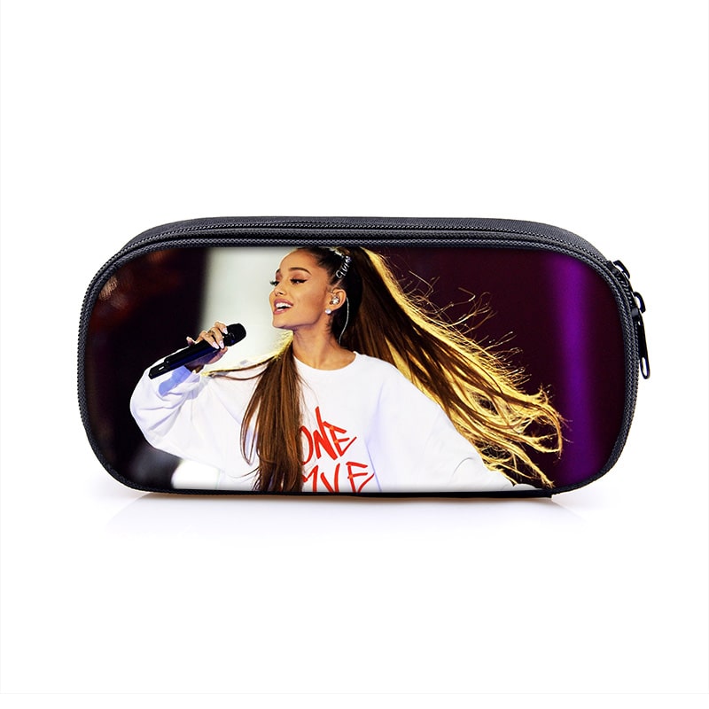 Ariana Grande Large Pencil Case Purse Storage Bags Multifunction Cosmetic Bag - Image 16