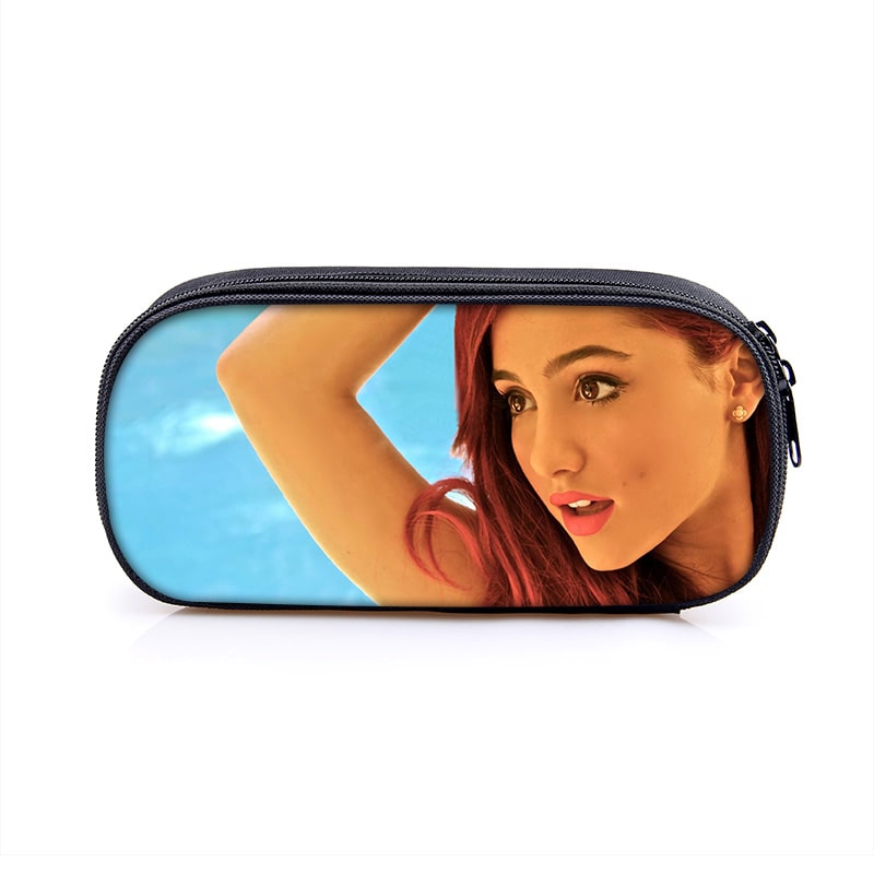 Ariana Grande Large Pencil Case Purse Storage Bags Multifunction Cosmetic Bag - Image 17