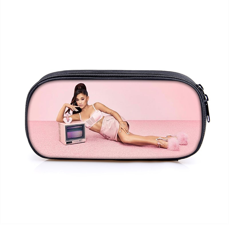 Ariana Grande Large Pencil Case Purse Storage Bags Multifunction Cosmetic Bag - Image 19