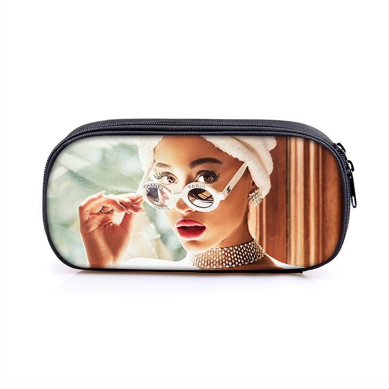 Ariana Grande Large Pencil Case Purse Storage Bags Multifunction Cosmetic Bag - Image 31