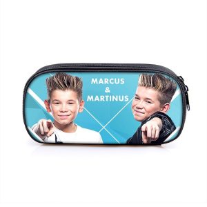 Marcus And Martinus Large Pencil Case Purse Storage Bags Multifunction Cosmetic Bag