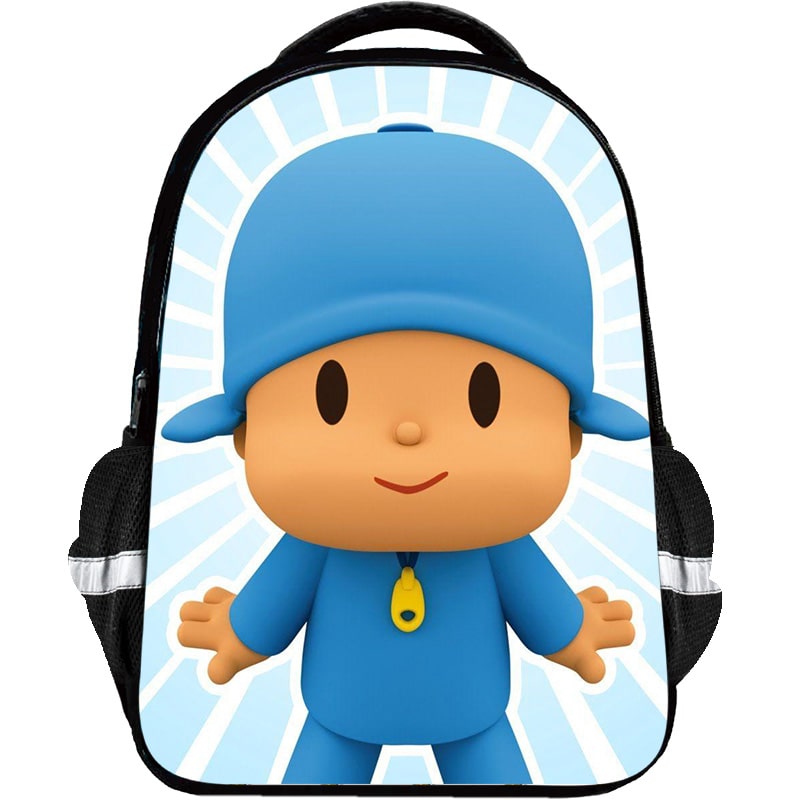 Pocoyo Backpack Kids Youth Student High Capacity Waterproof School Bag Birthday Gifts - Image 18