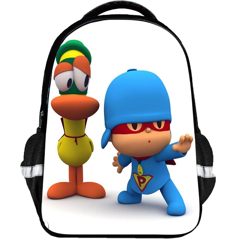 Pocoyo Backpack Kids Youth Student High Capacity Waterproof School Bag Birthday Gifts - Image 19