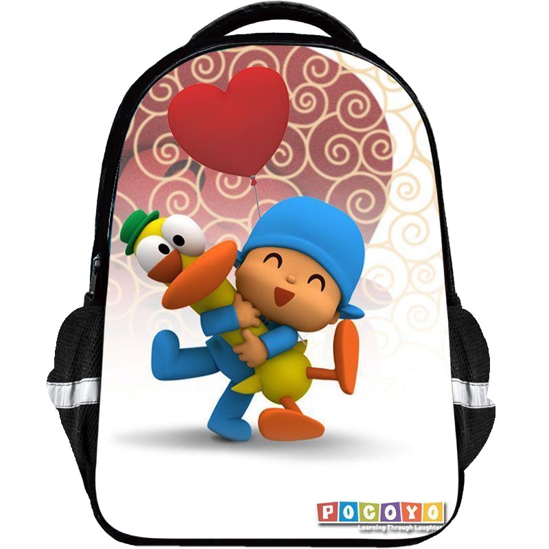 Pocoyo Backpack Kids Youth Student High Capacity Waterproof School Bag Birthday Gifts - Image 20