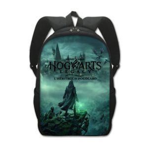 Hogwarts Backpack Kids Youth Student High Capacity Waterproof School Bag Birthday Gifts
