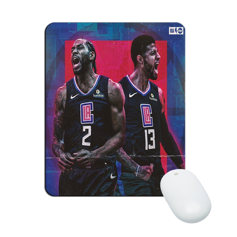 Kawhi Leonard Mouse Pad Natural Rubber Washable Gift - Image 14