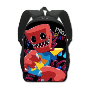 Project Playtime Boxy Boo Backpack Kids Youth Student High Capacity Waterproof School Bag Birthday Gifts