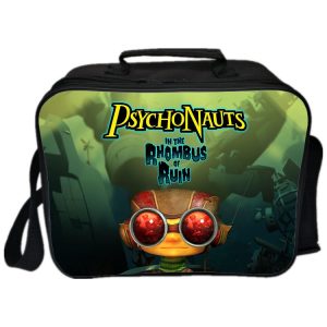 Psychonauts Lunch Bag Picnic Box Portable