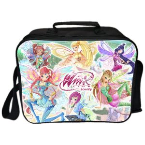 Winx Club Lunch Bag Picnic Box Portable