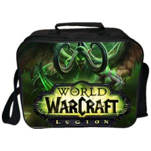 World of Warcraft Lunch Bag Picnic Box Portable