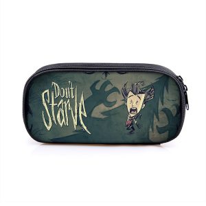 Don't Starve Large Pencil Case Purse Storage Bags Multifunction Cosmetic Bag