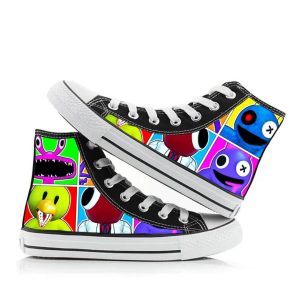 Rainbow Friends High Canvas Shoes