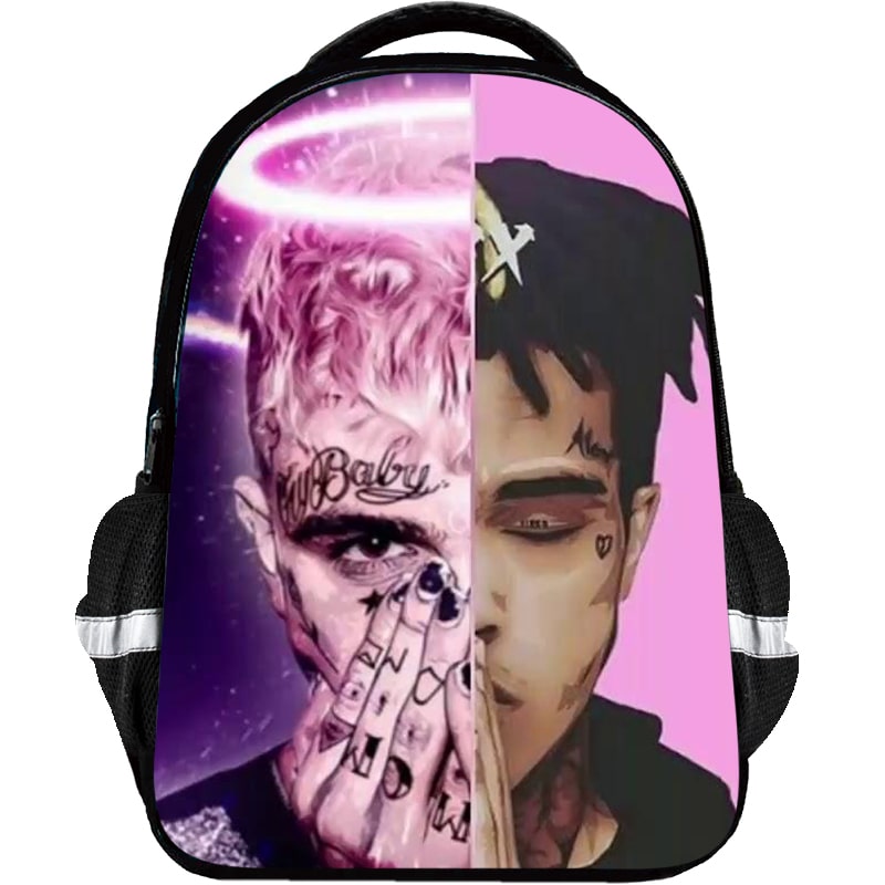 XXXTentacion Backpack Kids Youth Student High Capacity Waterproof School Bag Birthday Gifts - Image 15