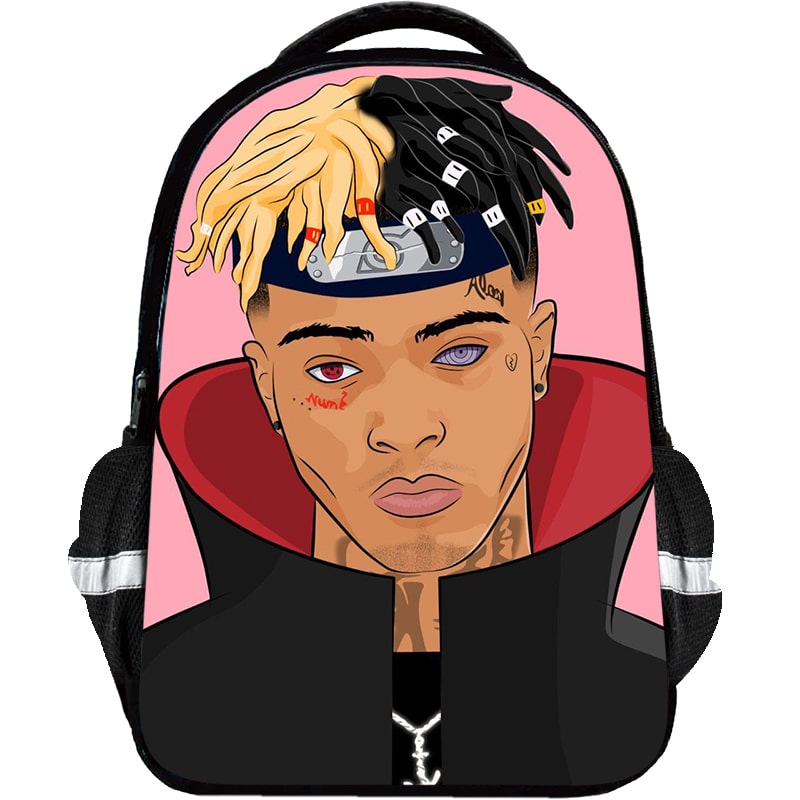 XXXTentacion Backpack Kids Youth Student High Capacity Waterproof School Bag Birthday Gifts - Image 19
