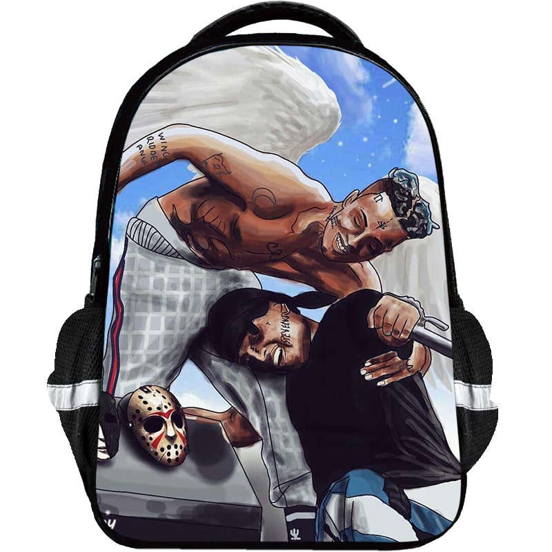 XXXTentacion Backpack Kids Youth Student High Capacity Waterproof School Bag Birthday Gifts - Image 21